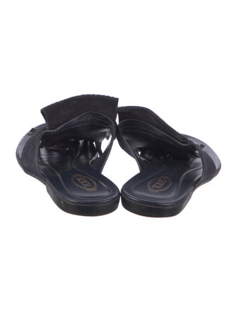 Tod's Suede Slides