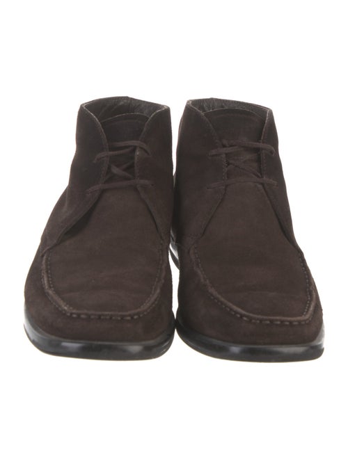 Tod's Suede Lace-Up Boots