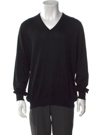 Tod's V-Neck Long Sleeve Pullover