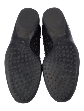 Tod's Suede Colorblock Pattern Sneakers