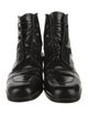 Tod's Leather Combat Boots