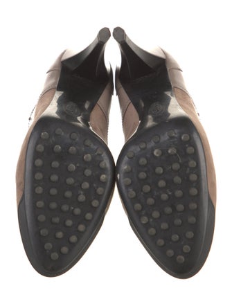 Tod's Suede Lace-Up Boots