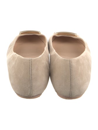 Tod's Suede Ballet Flats