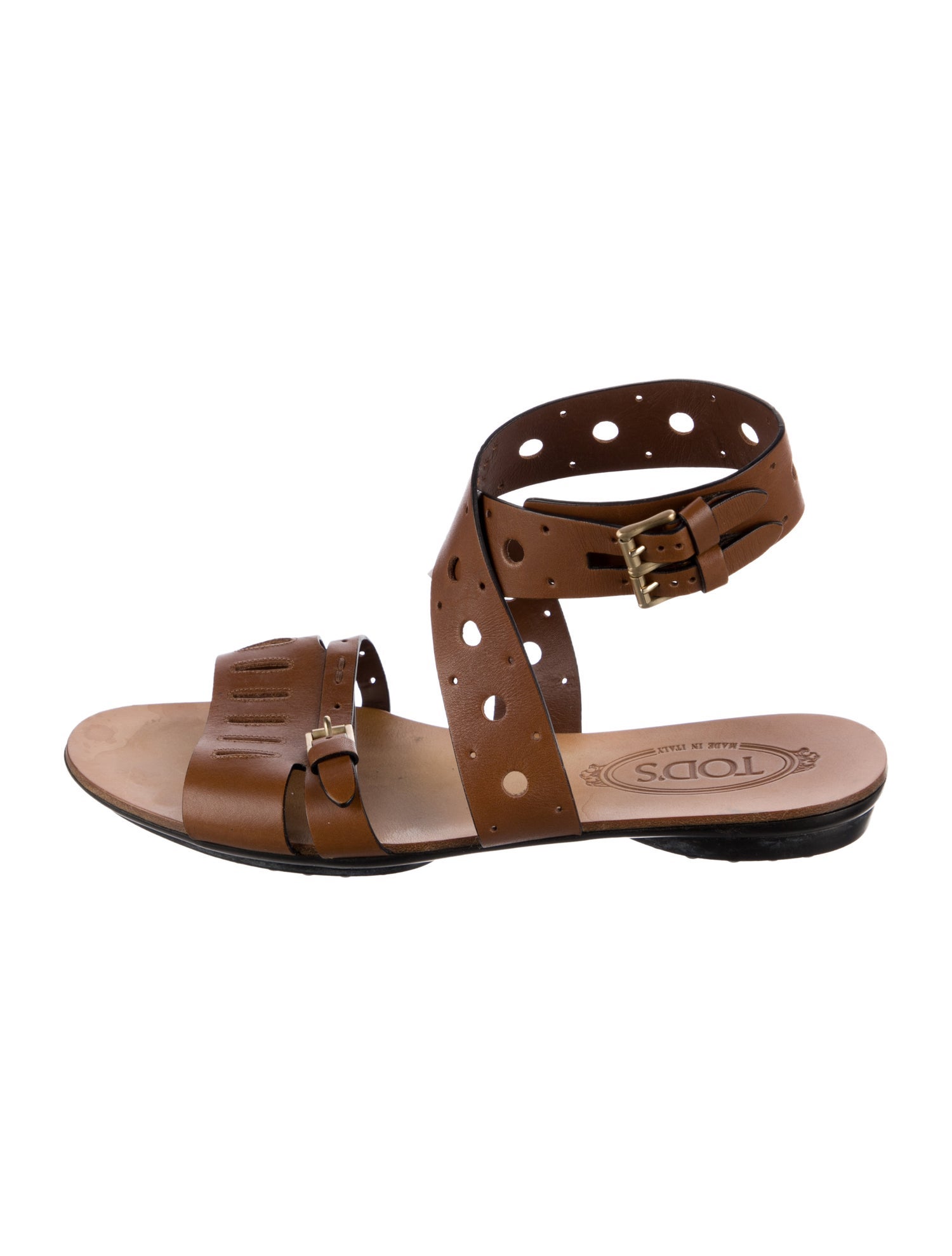 Tod's Leather Gladiator Sandals