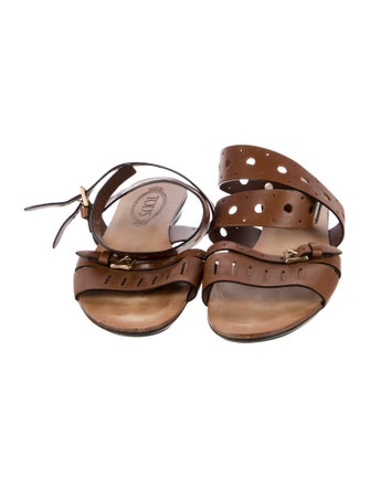 Tod's Leather Gladiator Sandals