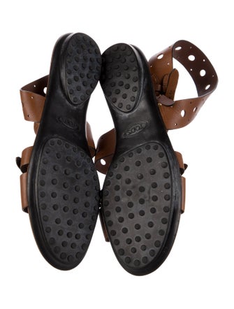 Tod's Leather Gladiator Sandals