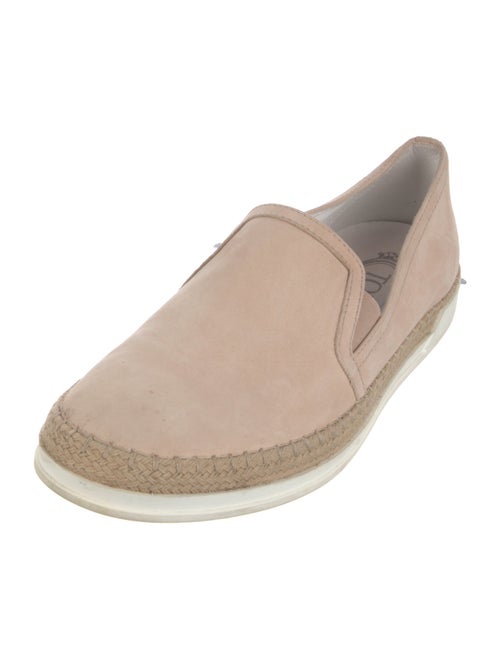 Tod's Suede Espadrille Sneakers