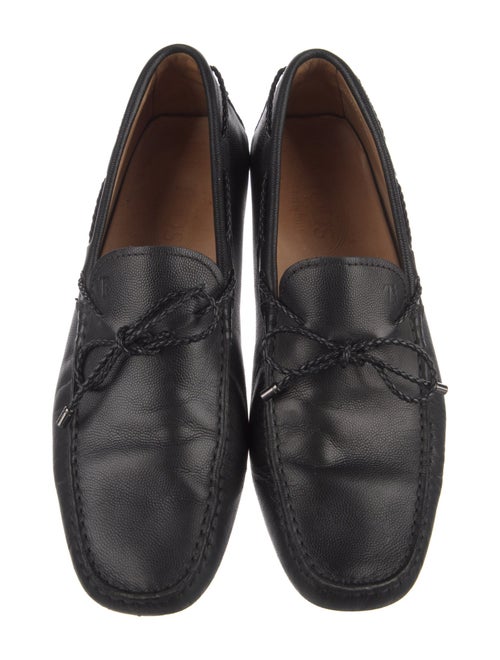 Tod's Leather Bow Accents Drivers