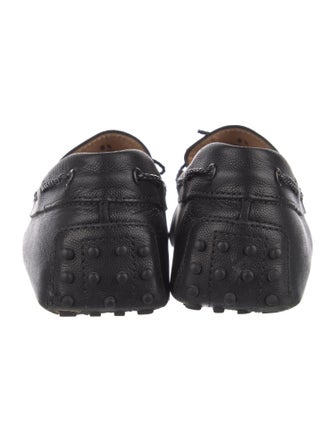 Tod's Leather Bow Accents Drivers