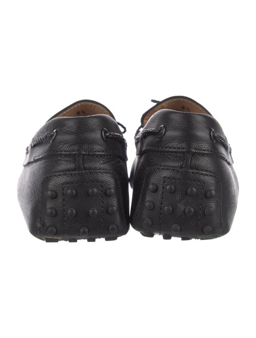 Tod's Leather Bow Accents Drivers