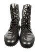 Tod's Patent Leather Combat Boots