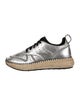 Tod's Leather Colorblock Pattern Espadrille Sneakers