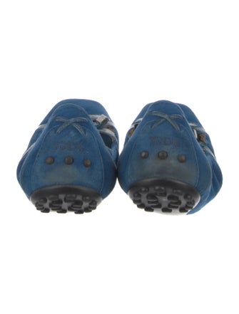 Tod's Suede Ballet Flats