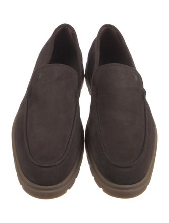 Tod's Suede Loafer Sneakers