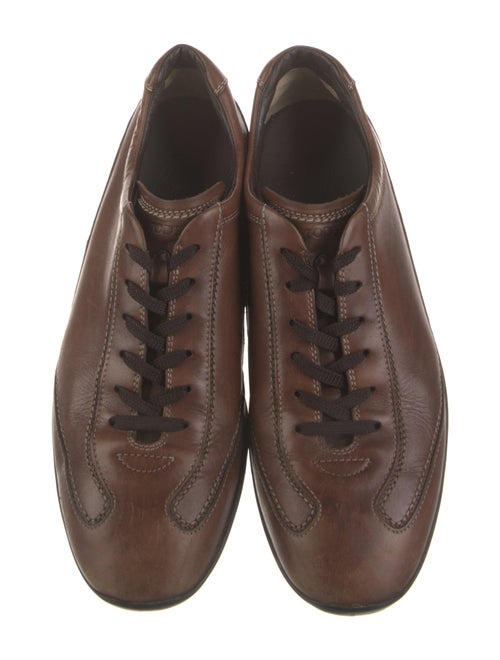 Tod's Leather Colorblock Pattern Sneakers