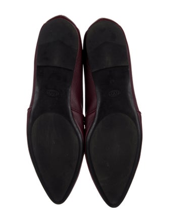 Tod's Leather Studded Accents Loafers