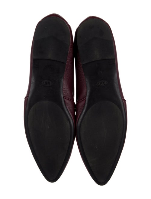 Tod's Leather Studded Accents Loafers