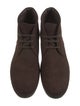 Tod's Suede Lace-Up Boots