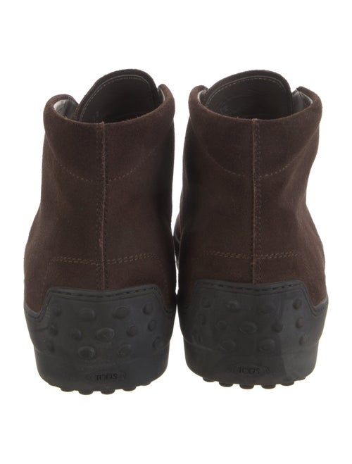 Tod's Suede Lace-Up Boots