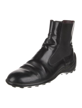 Tod's Patent Leather Chelsea Boots