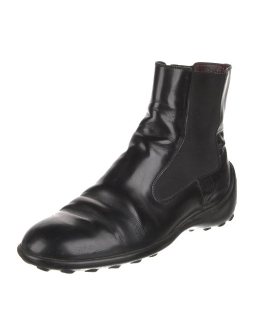 Tod's Patent Leather Chelsea Boots