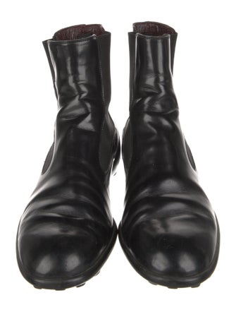 Tod's Patent Leather Chelsea Boots