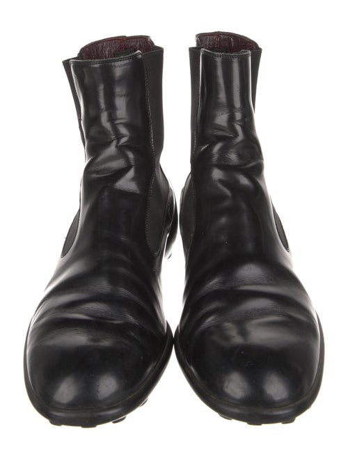 Tod's Patent Leather Chelsea Boots