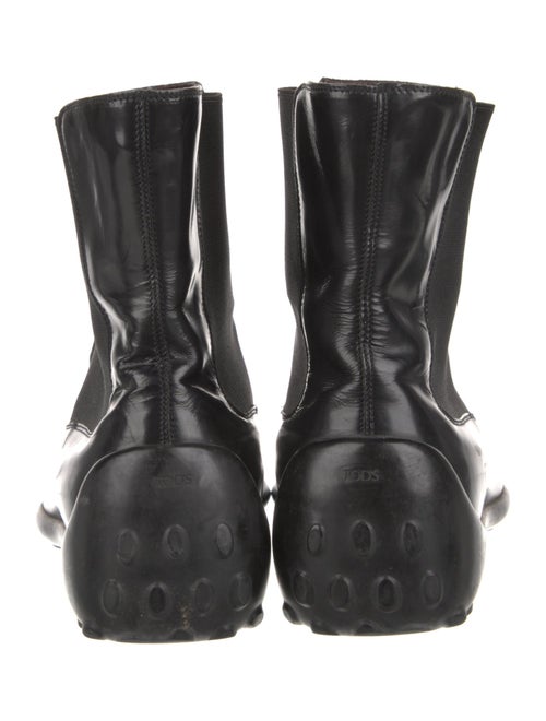 Tod's Patent Leather Chelsea Boots