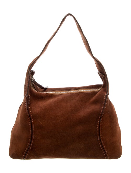 Tod's Suede Top Handle Bag