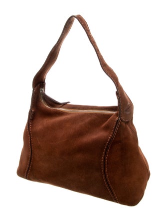 Tod's Suede Top Handle Bag