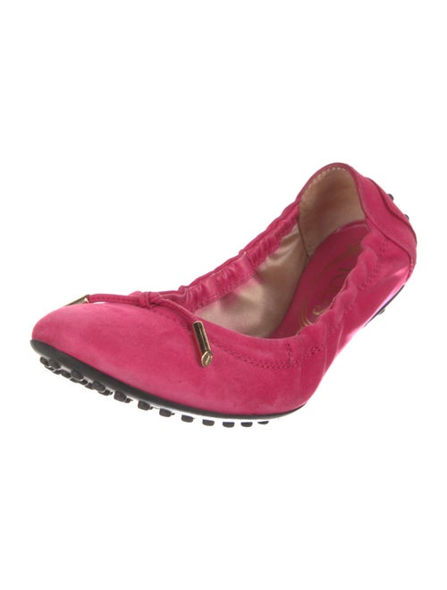 Tod's Suede Ballet Flats
