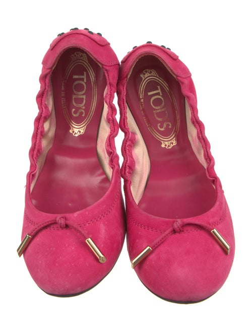 Tod's Suede Ballet Flats