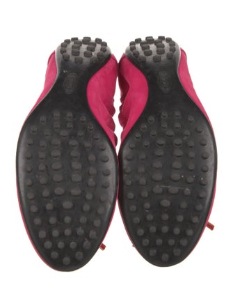 Tod's Suede Ballet Flats