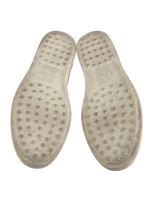 Tod's Leather Whipstitch Trim Espadrilles