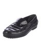 Tod's Patent Leather Studded Accents Loafers
