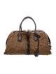 Tod's Fur Top Handle Bag