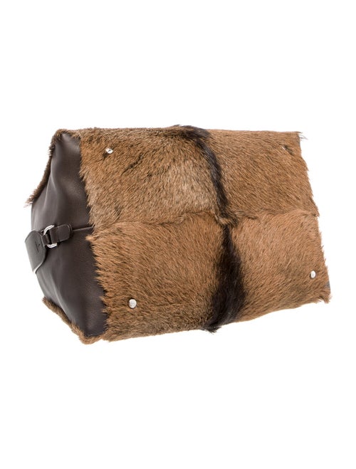Tod's Fur Top Handle Bag