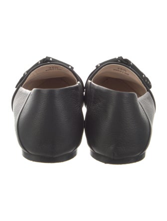 Tod's Leather Studded Accents Loafers