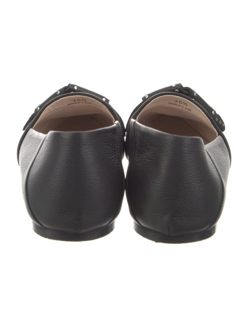 Tod's Leather Studded Accents Loafers