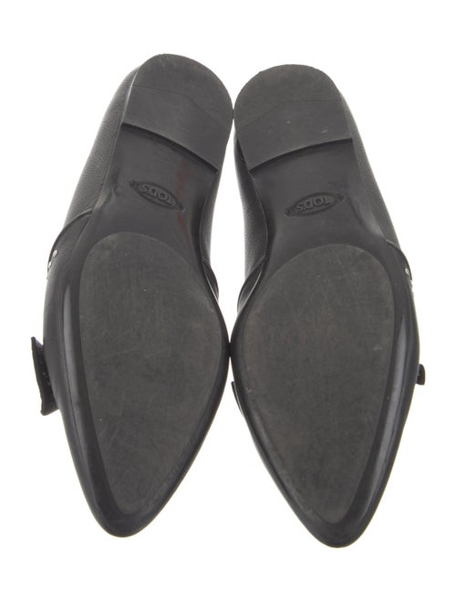 Tod's Leather Studded Accents Loafers