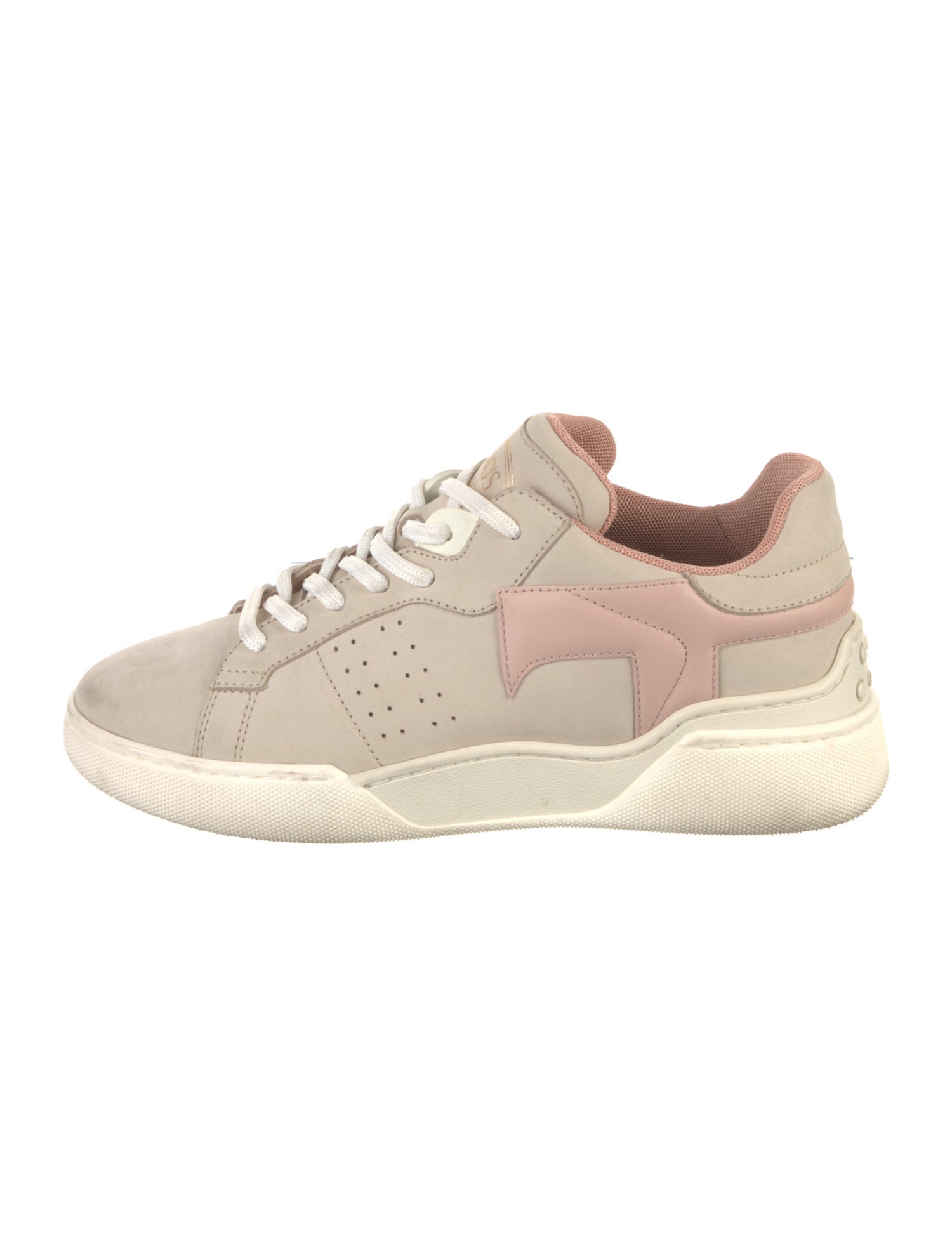 Tod's Leather Colorblock Pattern Sneakers