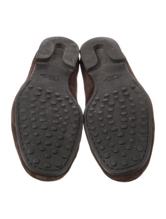 Tod's Suede Lace-Up Boots