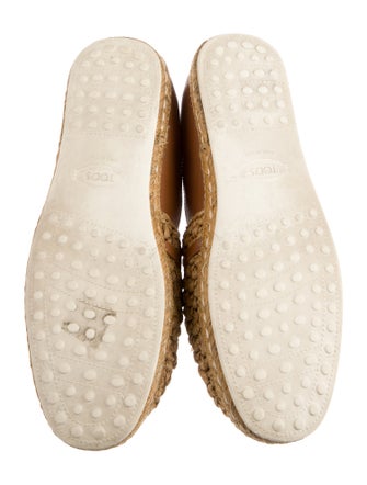 Tod's Straw Espadrilles