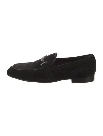 Tod's Suede Dress Loafers