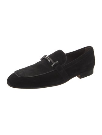 Tod's Suede Dress Loafers