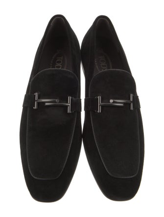 Tod's Suede Dress Loafers
