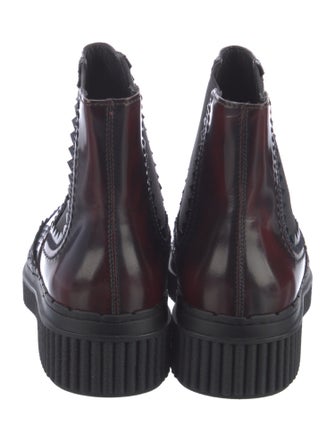 Tod's Patent Leather Chelsea Boots
