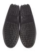 Tod's Leather Bow Accents Loafers