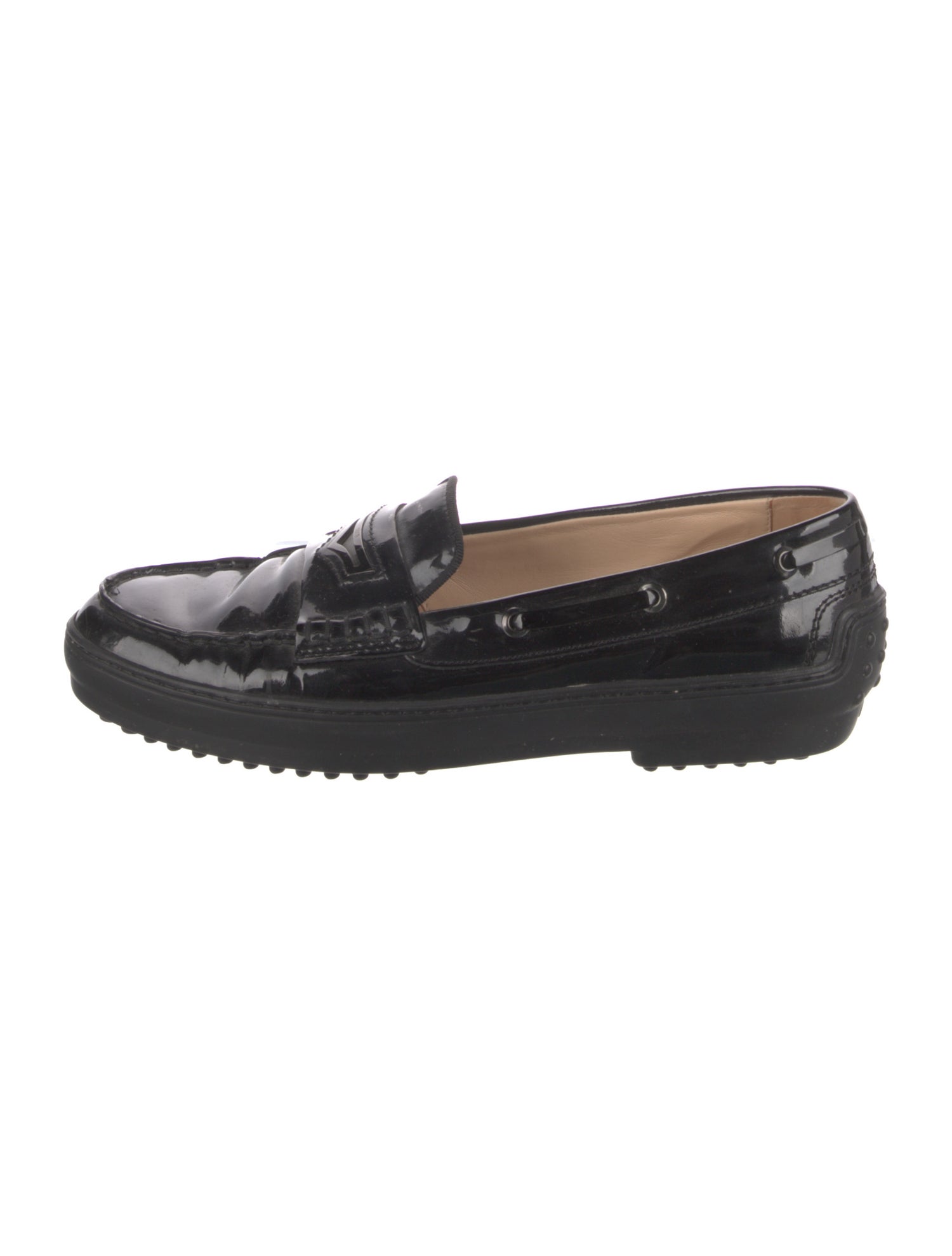 Tod's Patent Leather Loafers