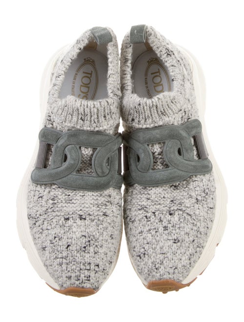 Tod's Tweed Pattern Sneakers